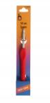 Pony Horgolótű Pony ergonomikus Easy Grip nyéllel 5 mm x 14 cm piros