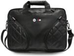BMW Táska Bmw Carbon Pockets&Metal Logo 16" fekete (BMCB15PCASEPOK)