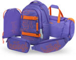 Baagl 5 RÉSZES SZETT Skate Max Orange: hátizsák, tolltartó, tornazsák, sporttáska, övtáska GRS