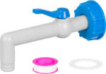 Strend Pro szelep, kerti, 3/4"- 90°, 25 mm, IBC tartályhoz való csatlakozóval, PVC (STP012561931)
