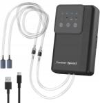 Forever Speed Hordozható levegőztető 3W 4400mAh Usb 2 kimenet csendes oxigén szivattyú (NAPOWIETRZACZ DO AKWARIUM ZESTAW)