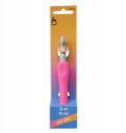 Pony Horgolótű ergonomikus nyéllel Pony Easy Grip 10 mm 15 cm rózsaszín