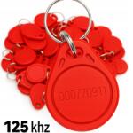 Mia Rfid proximity kulcstartó 125 kHz Unique EM4100 50 db piros EMB1 kaputelefon (MIA_RED100)
