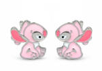 STITCH Angel (Stitch párja) ezüst bedugós fülbevaló (4 éves kortól tinédzser korig) (2026062902)
