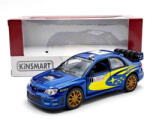 Kinsmart Subaru Impreza WRC (2007) - 1: 38 méretarányos fém játékautó | Kinsmart (KT5328W)