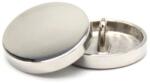 Importer Kufer Spółka z o. o Fém gomb a talpon 10 mm ezüst C 3986 (2db) (4005287821764)