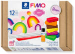 FIMO Soft süthető gyurma készlet - 9 x 25 g, válogatott színek + kiegészítők!