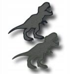 Basior Ragasztó patch applikáció Rex dinoszaurusz körvonal 2 (2db) mix (200/001)
