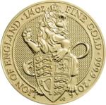 Royal Mint | Lion 1/4 uncia | Queens Beasts | 2016 | aranyérme (9201876)