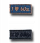 Importer Kufer Spółka z o. o Ragasztó patch applikáció Folt , , I Love Bike , , Mix (2db) (5905386761451)
