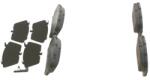 Bosch Fékrendszer 0 986 494 232 Féktárcsa garnitúra, hátsó