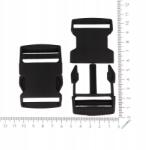 Importer Kufer Spółka z o. o Műanyag csat 40 mm 1 db Fekete (5903802548860)