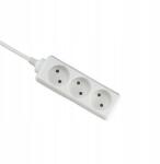 Elgotech Hosszabbító Tápkábel 3 Aljzat 3M Z/u (EPS-303)