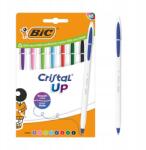 BIC Golyóstoll Bic Cristal Up Ast+fun 8 különböző színben Doboz (526272)