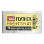 Feather Borotvapengék Feather Hi Stainless sárga 10 db-os szett japán precizitás minőség (81-s)
