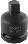 PRO-CRAFT Ударен преход 3/4" (f) - 1/2" (m) ; procraft 647