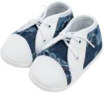NEW BABY babacipő újszülöttnek, kék, 16-os méret (43280)