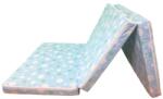 MyKids Saltea pliabila pentru copii MyKids 120x60x5 cm, albastru cu buline (00089291) Saltea bebelusi