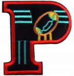 Kufer Ragasztó patch alkalmazás P betű Patch (literaP)