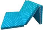 MyKids Saltea pliabila pentru copii 120x60x5 cm, spuma si husa bumbac albastra (00089273) Saltea bebelusi