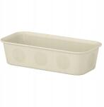 IKEA Nojig rendszerező, doboz, világos Bézs 10x20x5 cm (205.074.18)