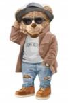 Lecco Nyomtatott termo öntapadós applikátor Lecco 18 cm Bear Forever 06531.006 (06531.006)
