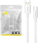 Baseus Cablu USB la USB-C Baseus Superior 100W 0, 25 m (alb)