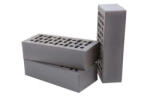 Lode TYBET SHADED - caramida klinker perforata, gri, 250x120x65 mm (LOD-11.511100L)