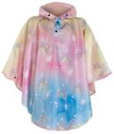 Baagl unikornisos esőkabát poncsó XS - Rainbow Unicorn (A-34444-XS)