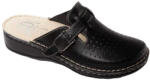 LEDI Anatomic | Női bőr klumpa 631/10 férfi méretben is | fekete | 36-46 méret, csatos (43 méret) (LEDLEDI-631-10-43)