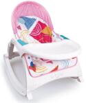 Raya Toys Бебешки шезлонг 2 в 1 Raya Toys - С музика и вибрация, розов (503122511) - baby