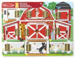 Melissa & Doug - Магнитна образователна игра с врати - Ферма (8)