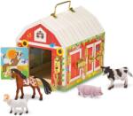 Melissa & Doug - Дървена играчка - Обор с животни (8)