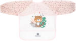 Kikkaboo Непромокаем лигавник с ръкави и джоб Savanna Pink (31303030032) - bebetabg