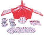 Bigjigs Toys - Детски сервиз за чай с кошница - bebetabg