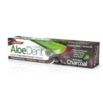 AloeDent Pasta de dinti fara fluor cu Aloe Vera, carbune activ si arbore de ceai 100ml AloeDent (MF45551)