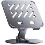 Wozinsky Stand/Cooler notebook Wozinsky WRS-DSY84SS rotativ 360 grade, Grey (WRS-DSY84SS) Suport laptop
