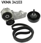 SKF Set curea transmisie cu caneluri SKF VKMA 34103 (VKMA 34103) - fixbox