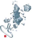 Original Vw Group Curea transmisie cu caneluri ORIGINAL VW GROUP 03L 903 137 J (03L 903 137 J)