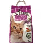 Mitzy Asternut igienic pentru pisici, bentonita, Mitzy Lavanda, 5 L (1847)