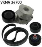 SKF Set curea transmisie cu caneluri SKF VKMA 34700 (VKMA 34700) - fixbox