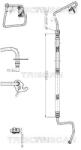 TRISCAN Furtun hidraulic, sistem de directie TRISCAN 8516 16030 (8516 16030)