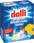 Dalli Servetele ce capteaza culorile Colour Catcher Dalli 15 buc/cutie pentru masina de spalat rufe (4012400521005)