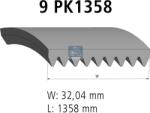DT Spare Parts Curea transmisie cu caneluri DT Spare Parts 5.41590 (5.41590) - fixbox