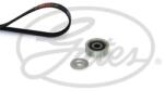 GATES Set curea transmisie cu caneluri GATES K024PK803 (K024PK803)