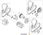 Original Renault Set curea transmisie cu caneluri ORIGINAL RENAULT 77 01 476 645 (77 01 476 645)
