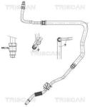 TRISCAN Furtun hidraulic, sistem de directie TRISCAN 8516 28016 (8516 28016)