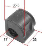 CORTECO Bucsa, bara stabilizatoare CORTECO 80000137 (80000137)
