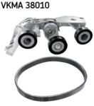 SKF Set curea transmisie cu caneluri SKF VKMA 38010 (VKMA 38010) - fixbox