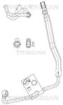 TRISCAN Furtun hidraulic, sistem de directie TRISCAN 8516 11014 (8516 11014)